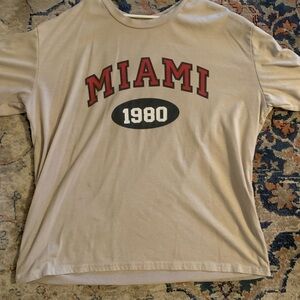 Very loose and light-weight shirt.